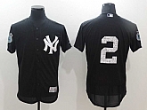 New York Yankees #2 Derek Jeter (no name) Navy 2017 Spring Training Flexbase Collection Stitched Jersey,baseball caps,new era cap wholesale,wholesale hats
